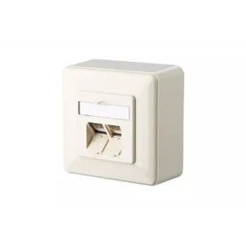 RJ-45-kojerasia BTR NETCOM 1307440001-I valkoinen