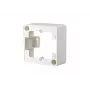 METZ CONNECT BTR 130829-02-I Pinta-asennuskehys E-DAT modul -moduulille, puhdas valkoinen