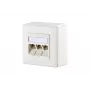 RJ-45-verkkopistorasia BTR NETCOM 1309130002-E valkoinen
