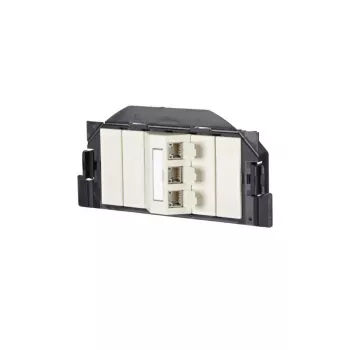 Verkkopistorasia RJ-45 Metz Connect 1309300301-E verkkokaapeli Cat. 6a valkoinen