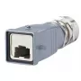 METZ CONNECT BTR E-DAT Industry IP67 V5 Metallinen pistokekotelo 1401065000ME