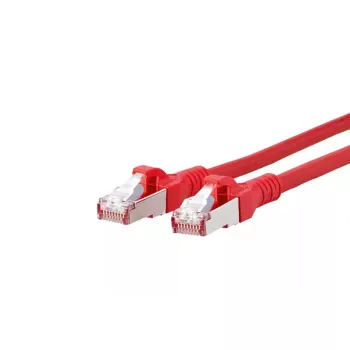 Verkkokaapeli BTR NETCOM Cat6A 0,5 m punainen