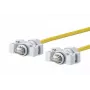 Verkkokaapeli METZ CONNECT 141N113K13K50 Cat6 S/FTP 5m keltainen