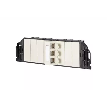 Verkkopistorasia RJ-45 BTR NETCOM 130B11S30301-E helmenvalkoinen