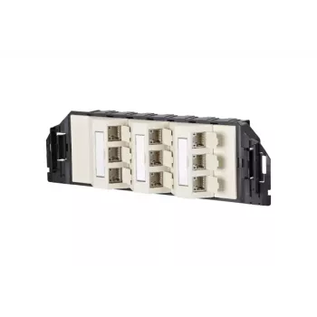 RJ-45-pistorasia MetzConnect 130B11S90301-E musta valkoinen