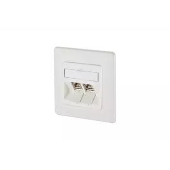 RJ-45-verkkopistorasia BTR NETCOM 130B12D21002-E valkoinen