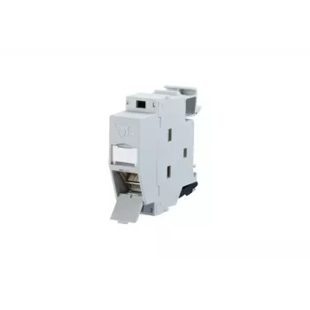 RJ-45-pistorasia METZ CONNECT 130B127003-E harmaa