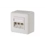 Pistorasia RJ-45 BTR NETCOM 130B12D30002-E valkoinen