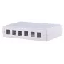 Liitäntärasia METZ CONNECT 1309190002KE valkoinen