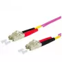 Kuitukaapeli METZ CONNECT 151S1JOJO30E 3 m LCD violetti