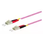 Kuitukaapeli METZ CONNECT 151S1JOJOA0E 10 m LC violetti