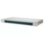 Patch-paneeli 1U BTR METZ CONNECT 150255BA24-E SC-liitännöillä, rack-asennus 482,6×44,5×242,5 mm