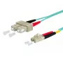 Kuitukaapeli METZ CONNECT 151J1EOJOA5E SC LC OM3 15 m aqua