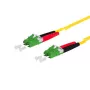Kuitukaapeli METZ CONNECT 151P1JAJA50E LCD LC/APC OS2 5 m keltainen