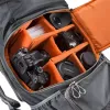 Reppulaukku Mantona ElementsPro 40 harmaa oranssi