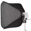 Softbox Walimex 16785 musta hopea valkoinen 600x400x600 mm