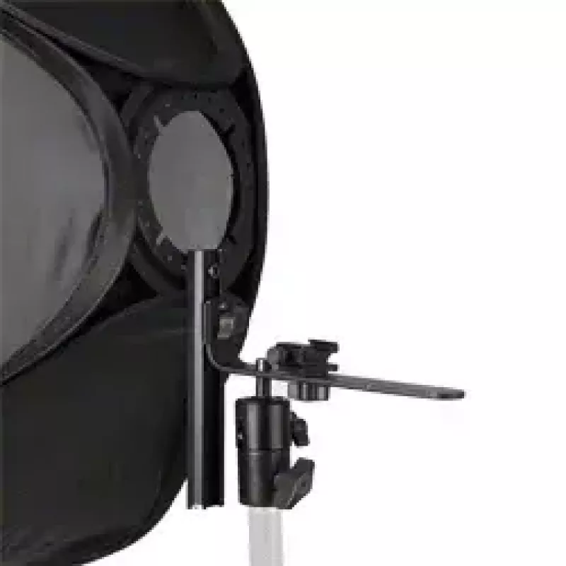Softbox Walimex 16785 musta hopea valkoinen 600x400x600 mm