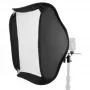 Softbox Walimex 16785 musta hopea valkoinen 600x400x600 mm