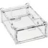 Akryylikotelo Raspberry Pi B+:lle RB-Case+01 läpinäkyvä — suojakotelo Raspberry Pi B+:lle