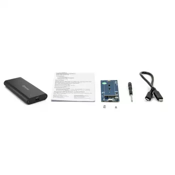 SSD-kotelo Fantec NVMe31 musta M.2