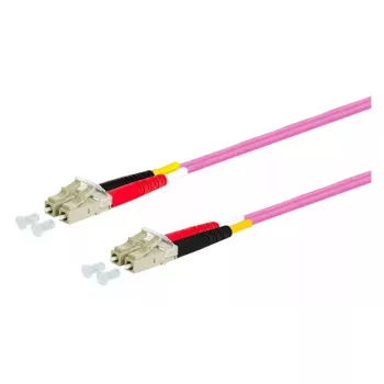 Kuitukaapeli METZ CONNECT 151S1JOJO05E 0,5 m LC violetti