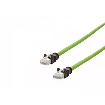 Verkkokaapeli METZ CONNECT 142M2X55050 vihreä 5 m Cat6a