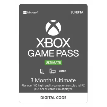 Game Pass Ultimate Microsoft Xbox Live 3 kuukautta