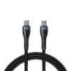 USB-C–USB-C-kaapeli 1 m, 4smarts 540429, musta, 0,48 Gbit/s