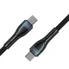USB-C–USB-C-kaapeli 1 m, 4smarts 540429, musta, 0,48 Gbit/s