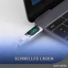 USB-kaapeli 4smarts 540954 3 m USB-C valkoinen USB 2.0 0,48 Gbit/s
