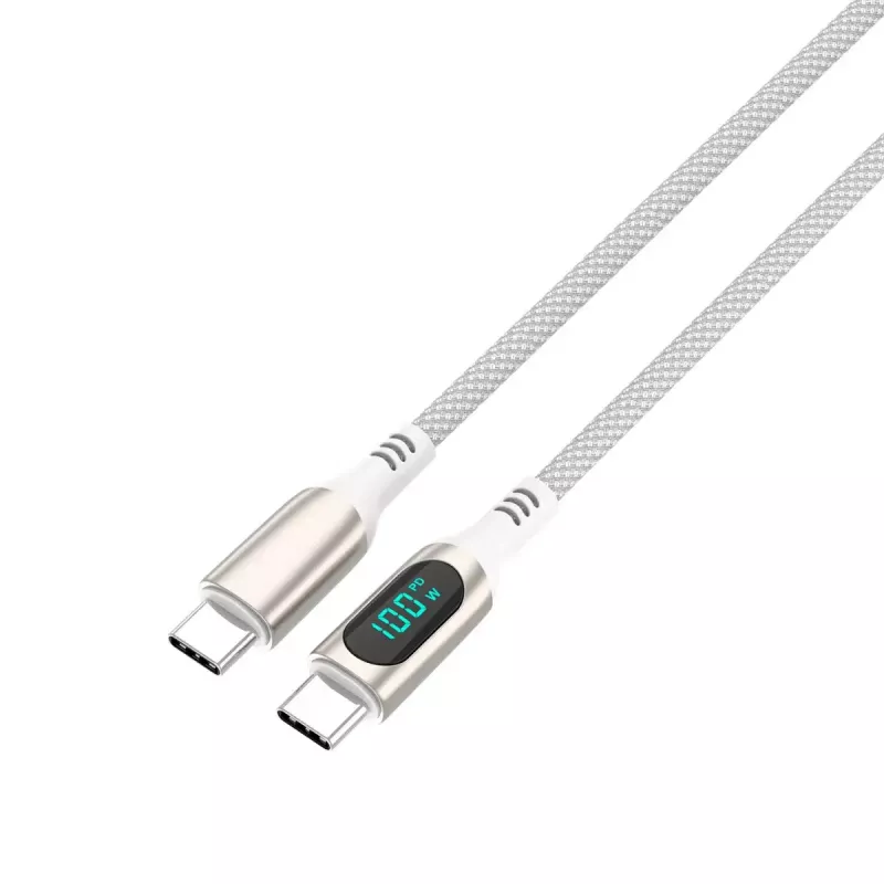 USB-kaapeli 4smarts 540954 3 m USB-C valkoinen USB 2.0 0,48 Gbit/s