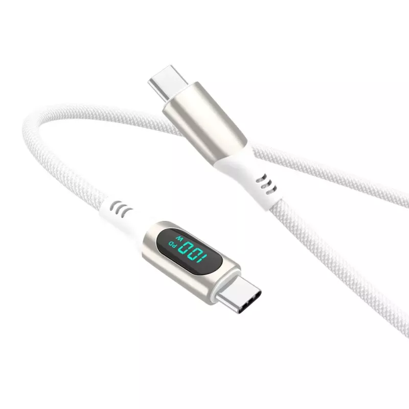 USB-kaapeli 4smarts 540954 3 m USB-C valkoinen USB 2.0 0,48 Gbit/s