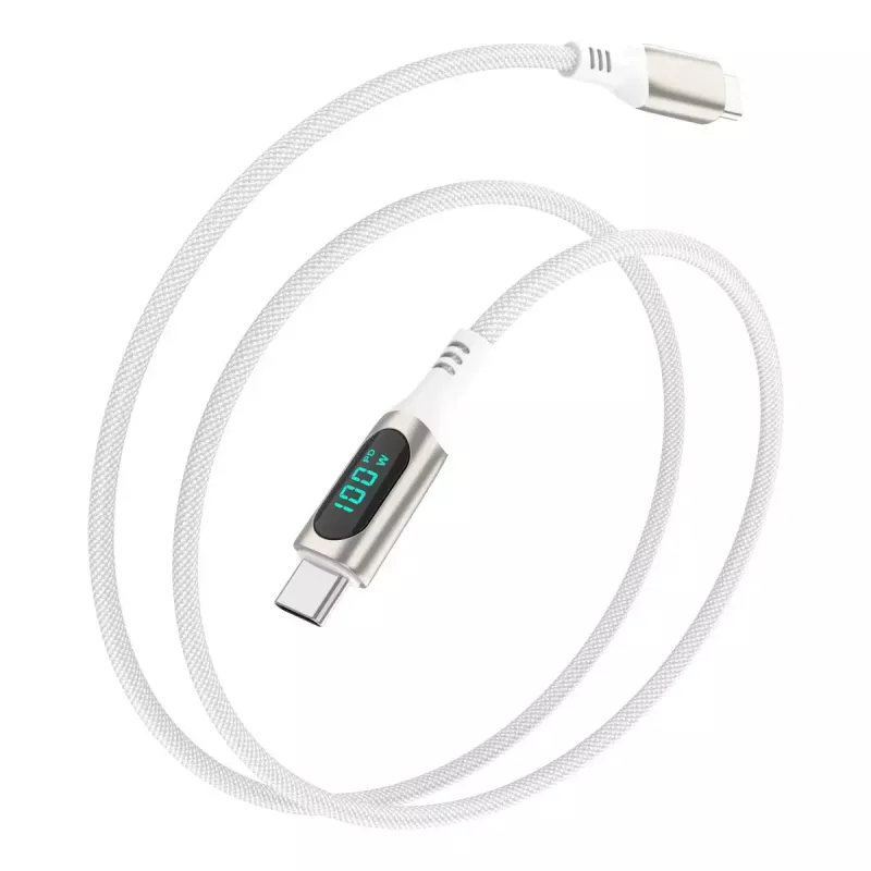 USB-kaapeli 4smarts 540954 3 m USB-C valkoinen USB 2.0 0,48 Gbit/s