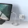 USB-kaapeli 4smarts 540954 3 m USB-C valkoinen USB 2.0 0,48 Gbit/s
