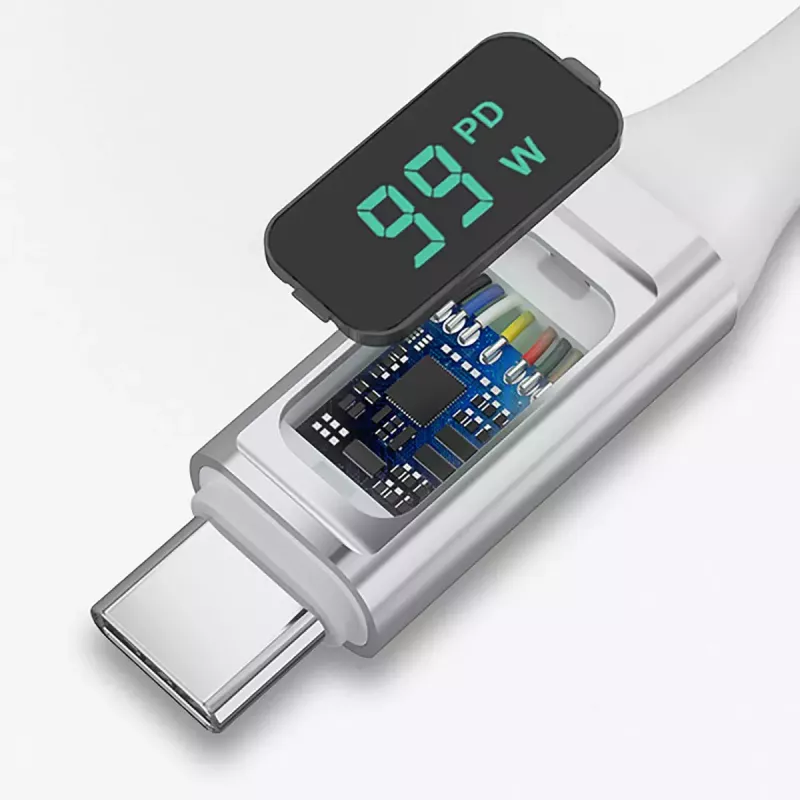 USB-kaapeli 4smarts 540954 3 m USB-C valkoinen USB 2.0 0,48 Gbit/s