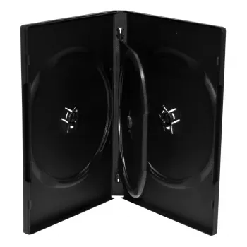 DVD-kotelo MediaRange BOX35-3 musta 3 levyä