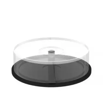 Spindelbox MediaRange BOX41 25 levyä läpinäkyvä