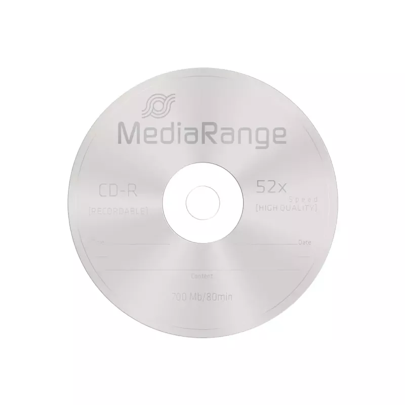 CD-R MediaRange MR201 700 MB 52x 25 kpl