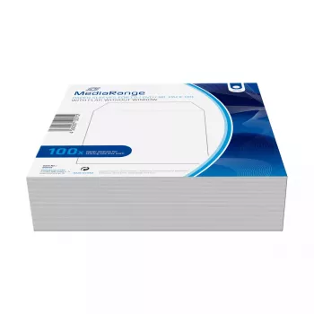 Sleeve-kotelo MediaRange BOX66 optinen levykotelo 1 levy valkoinen