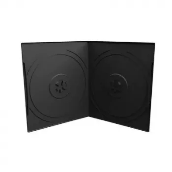 DVD-kotelo MediaRange BOX10-2 2 levylle 7mm musta