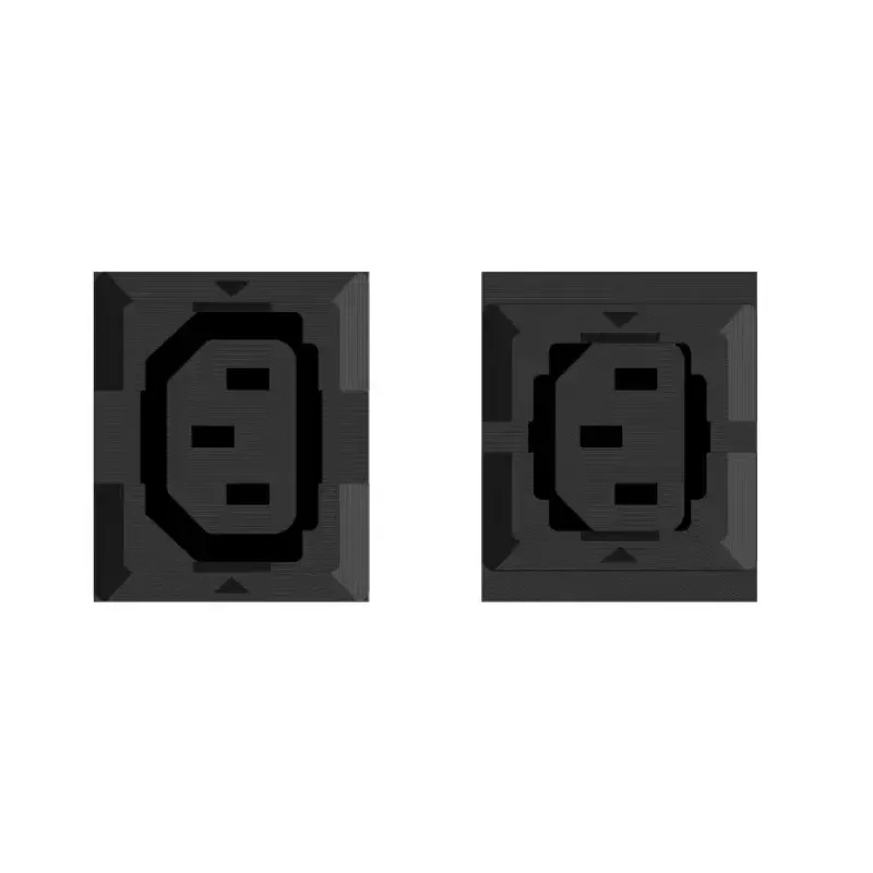 Virranjakoyksikkö PowerWalker 10133031 24 AC-lähtöä 0U musta