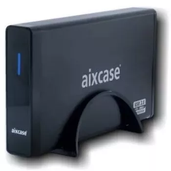 Tallennuskotelo Aixcase AIX-BL35SU3 musta 3,5 tuumaa