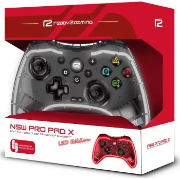 ready2gaming Nintendo Switch Pro Pad X-LED Edition – ergonominen Pro Pad Nintendo Switchille