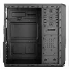 Tietokonekotelo Inter-Tech Micro ATX GB-V1 m/SL-500, musta