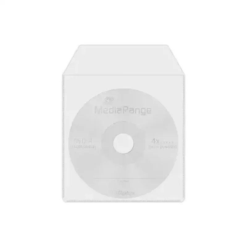 Sleeve-kotelo MediaRange BOX64-8 läpinäkyvä 1 levyn kapasiteetti