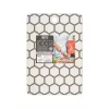 Resto Kitchenware 95402 suorakaiteen muotoinen muovinen leikkuulauta harmaa valkoinen