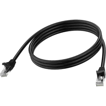 Verkkokaapeli Vision TC 2MCAT6A/BL 2 m Cat6a U/UTP musta