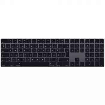 Näppäimistö Apple Magic Keyboard universaali Bluetooth QWERTY tanska harmaa
