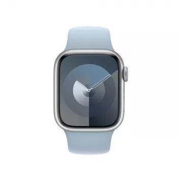 Apple Sport Band 41 mm vaaleansininen M/L mukava kestävä