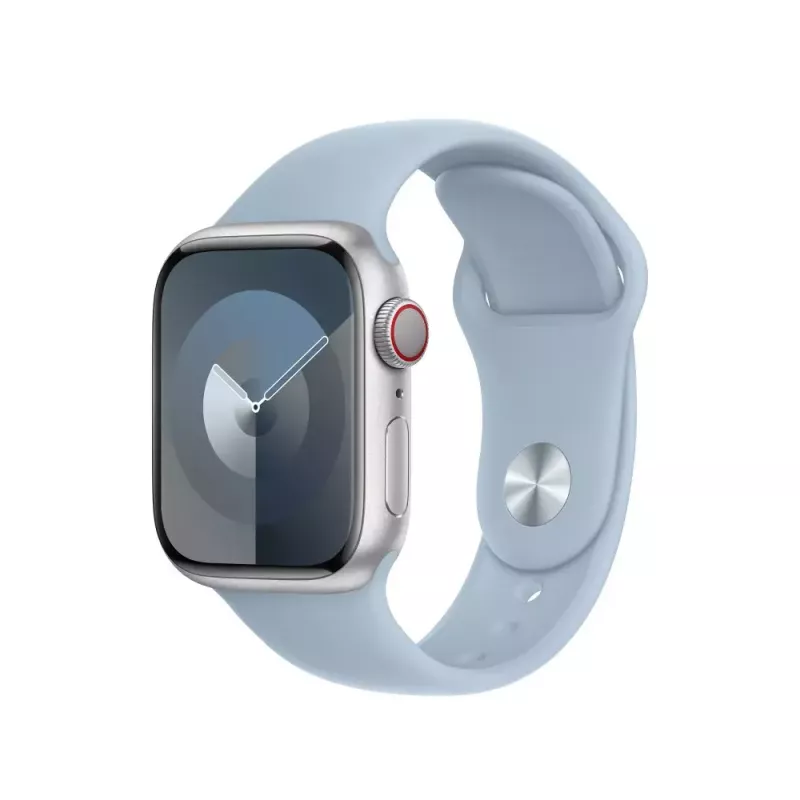 Apple Sport Band 41 mm vaaleansininen M/L mukava kestävä